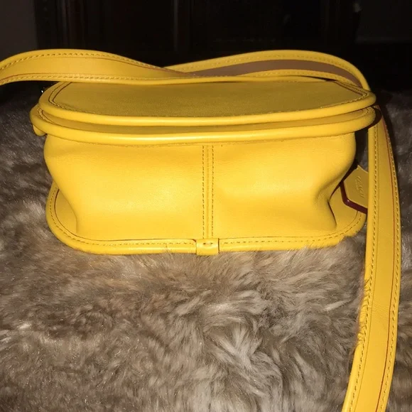 Coach x Disney yellow crossbody